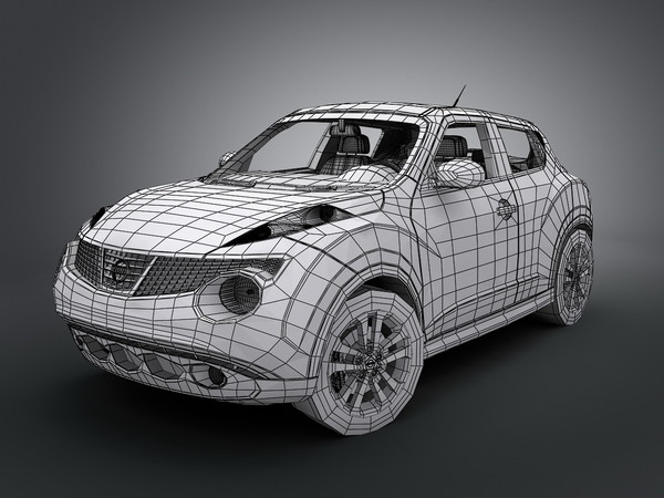 car nissan 3d max - Nissan Juke by Swan3DStudios